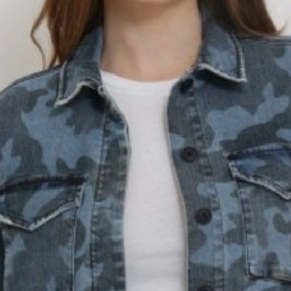 DENIM CAMO JACKET - Picture 4 of 4